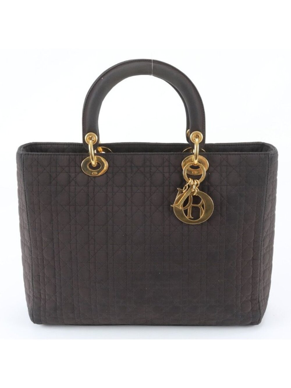 Dior Cannage Tote Hand Brown